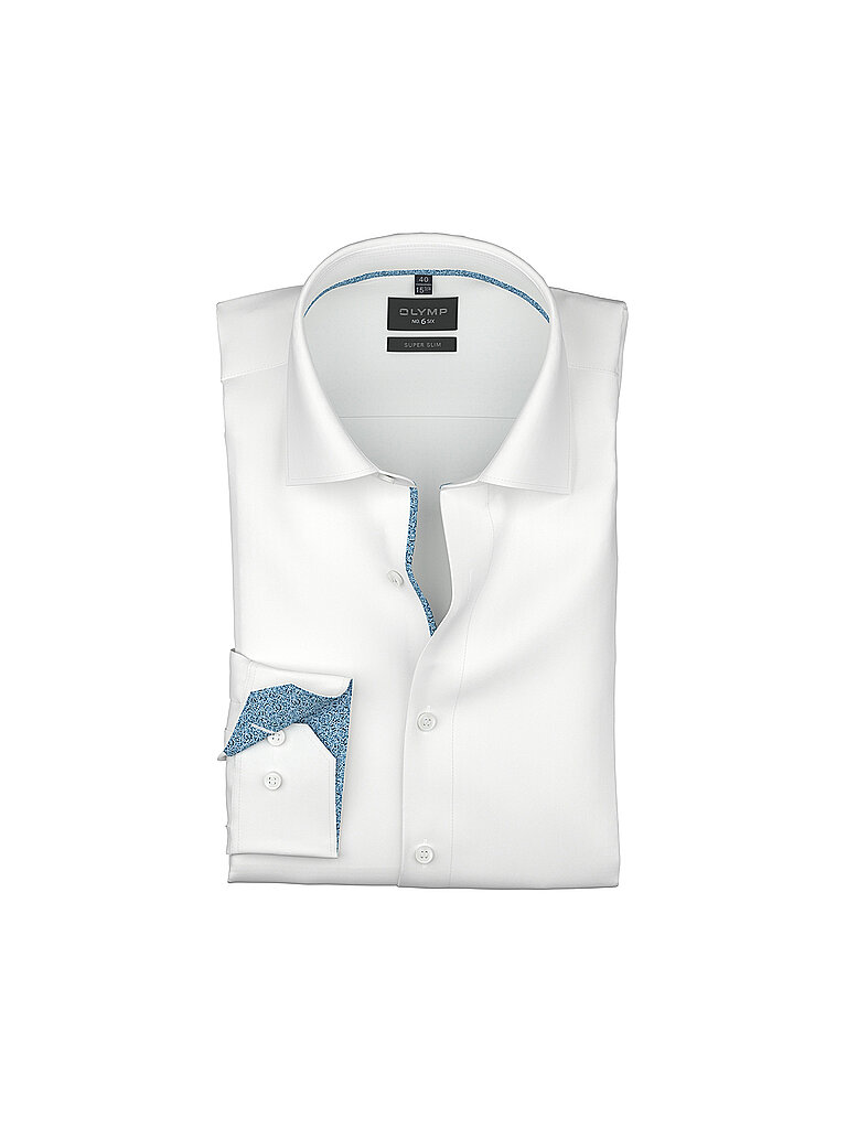 Camicia Super Slim Fit bianco 43