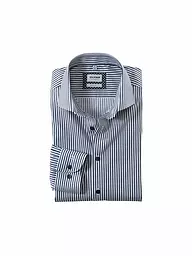 OLYMP LEVEL FIVE | Camicia Body Fit | Blu scuro