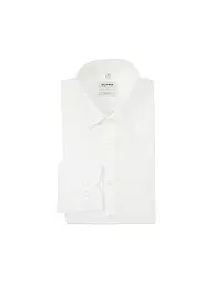 OLYMP LEVEL FIVE | Camicia Body Fit Maniche Extra Lunghe | Bianco
