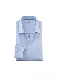 OLYMP LEVEL FIVE | Camicia Body Fit Maniche Extra Lunghe | Blu chiaro