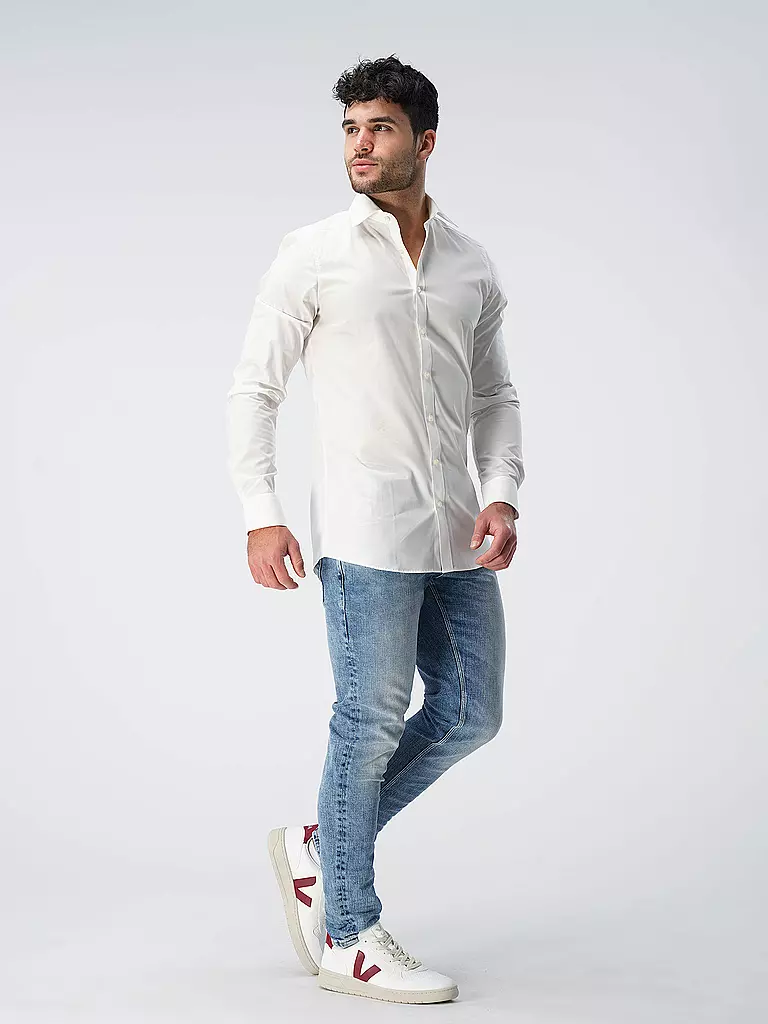 OLYMP LEVEL FIVE | Camicia Body Fit Maniche Extra Lunghe | 