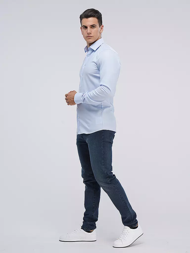 OLYMP LEVEL FIVE | Camicia Body Fit Maniche Extra Lunghe | 