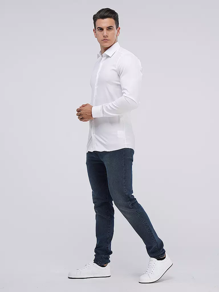 OLYMP LEVEL FIVE | Camicia Body Fit Maniche Extra Lunghe | 