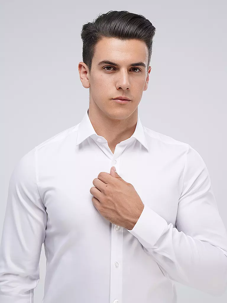 OLYMP LEVEL FIVE | Camicia Body Fit Maniche Extra Lunghe | 