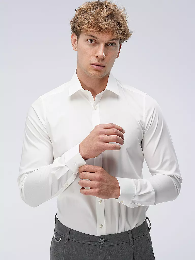 OLYMP LEVEL FIVE | Camicia Body Fit Maniche Extra Lunghe | 