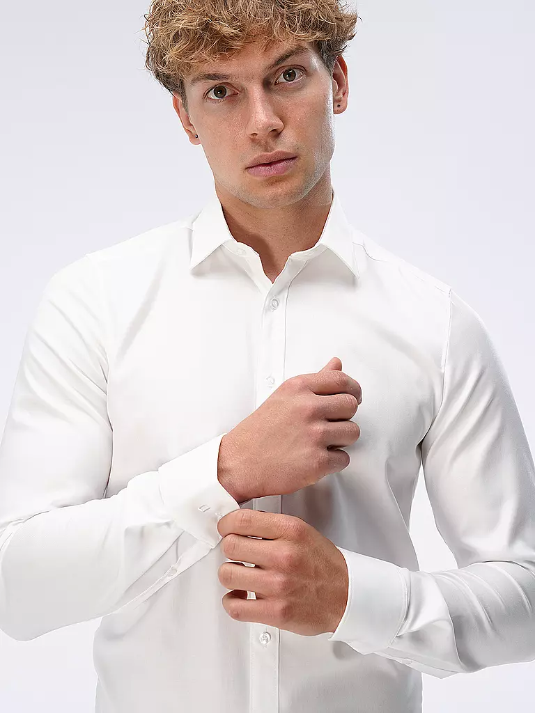 OLYMP LEVEL FIVE | Camicia Body Fit Maniche Extra Lunghe | 