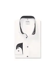 OLYMP LEVEL FIVE | Camicia Body Fit | Bianco