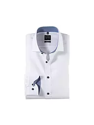 OLYMP LEVEL FIVE | Camicia Body Fit | Bianco