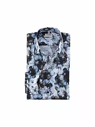 OLYMP LEVEL FIVE | Camicia Body Fit | Blu scuro