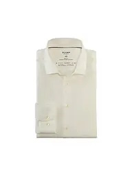 OLYMP LEVEL FIVE | Camicia Body Fit | Beige