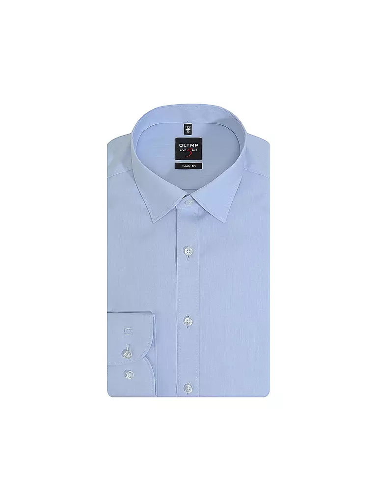 OLYMP LEVEL FIVE | Camicia Body Fit | Blu