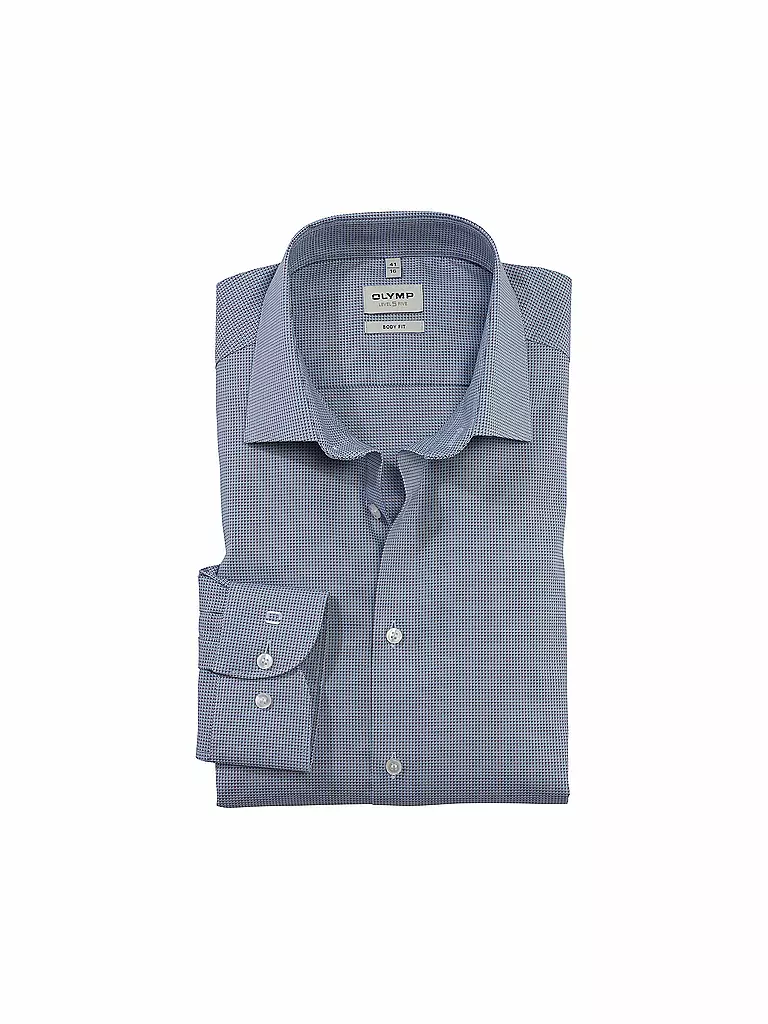 OLYMP LEVEL FIVE | Camicia Body Fit | Blu chiaro