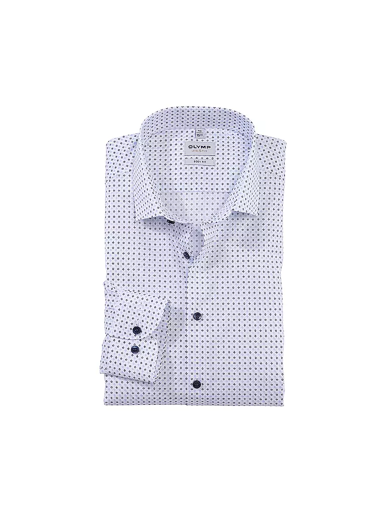 OLYMP LEVEL FIVE | Camicia Body Fit | Bianco