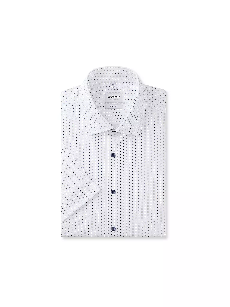 OLYMP LEVEL FIVE | Camicia Body Fit | Blu