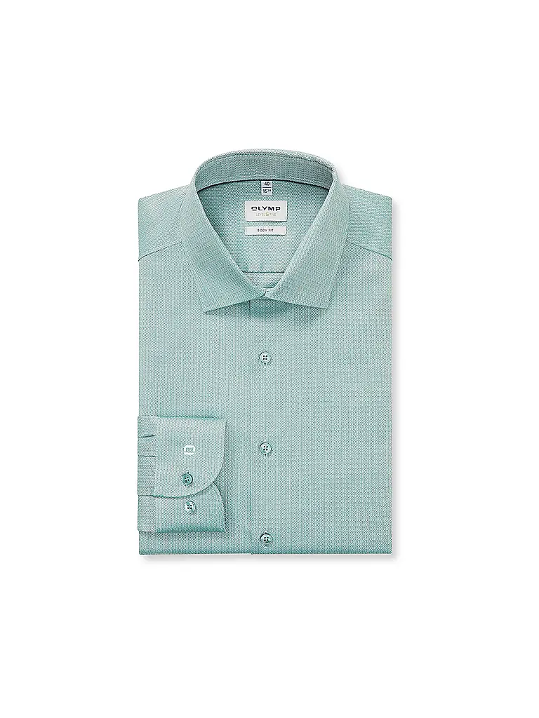 OLYMP LEVEL FIVE | Camicia Body Fit | Menta