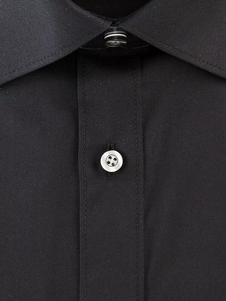 OLYMP LEVEL FIVE | Camicia Body Fit | Nero