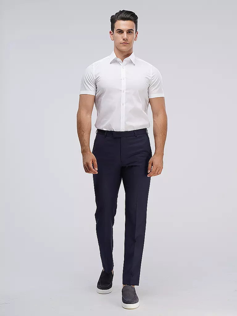 OLYMP LEVEL FIVE | Camicia Body Fit | Bianco