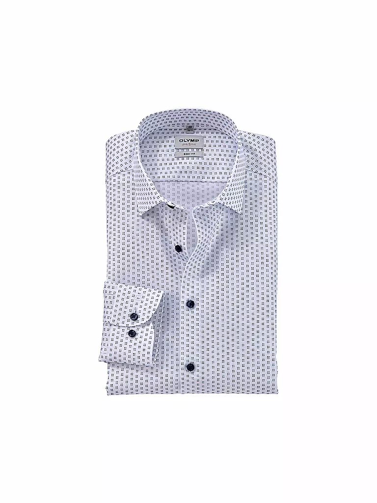 OLYMP LEVEL FIVE | Camicia business con maniche extra lunghe | Bianco