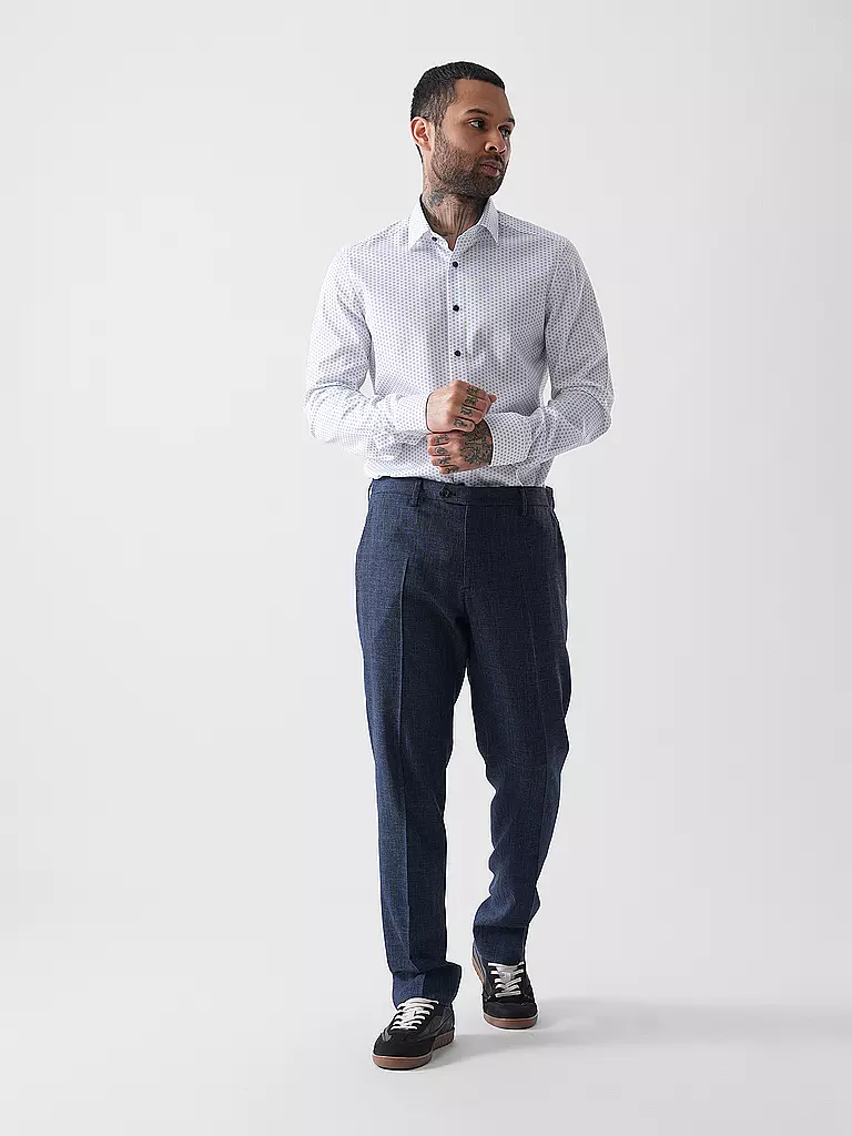 OLYMP LEVEL FIVE | Camicia business con maniche extra lunghe | Bianco