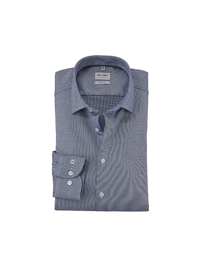 OLYMP LEVEL FIVE | Camicia Slim Fit | Blu scuro