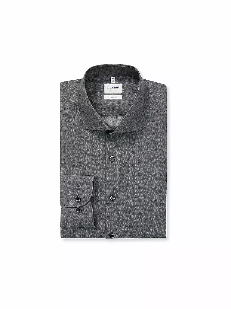 OLYMP LEVEL FIVE | Camicia Slim Fit | Grigio