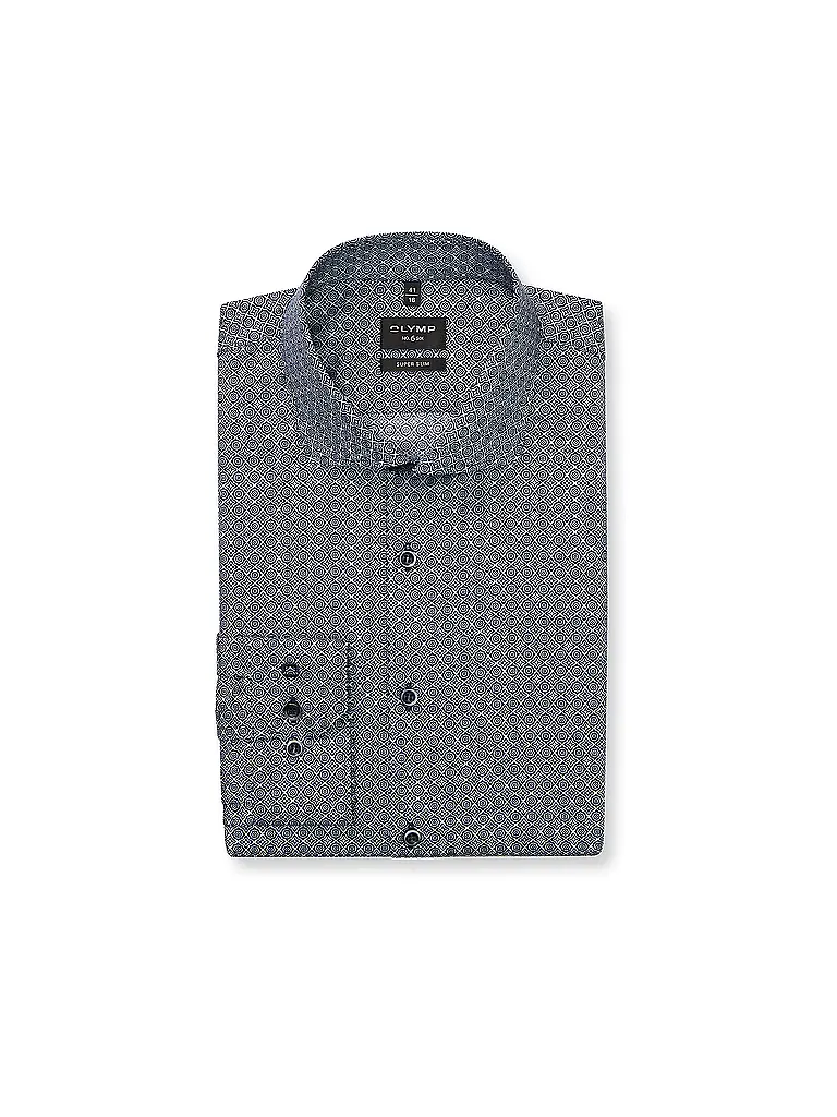 OLYMP LEVEL FIVE | Camicia Slim Fit | Blu scuro
