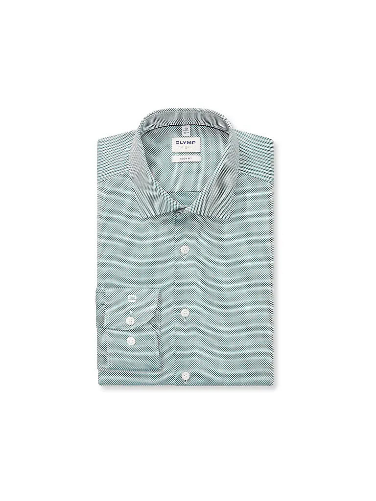OLYMP LEVEL FIVE | Camicia Slim Fit | Verde