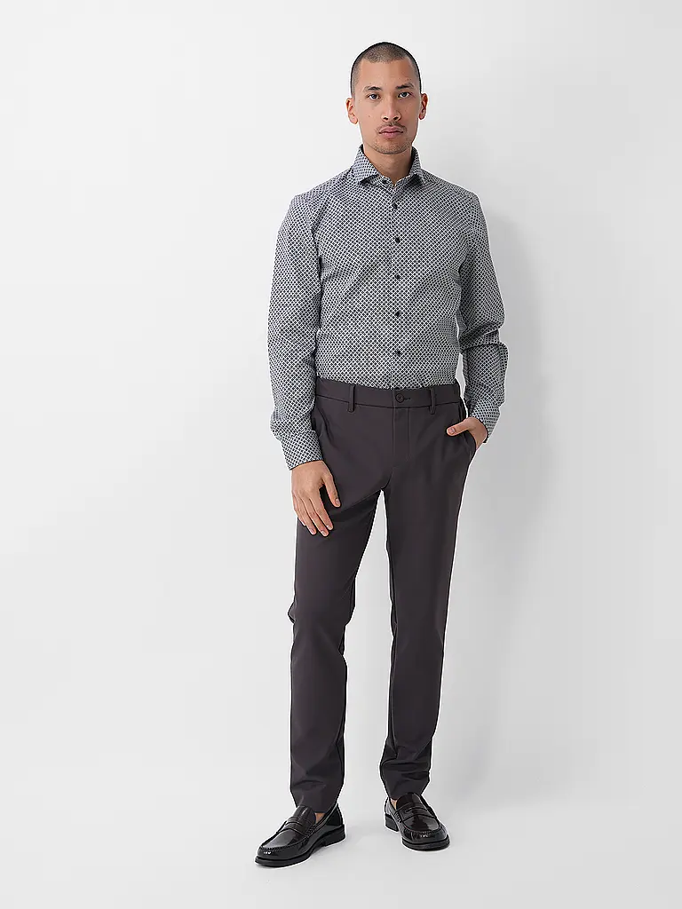 OLYMP LEVEL FIVE | Camicia Slim Fit | Grigio