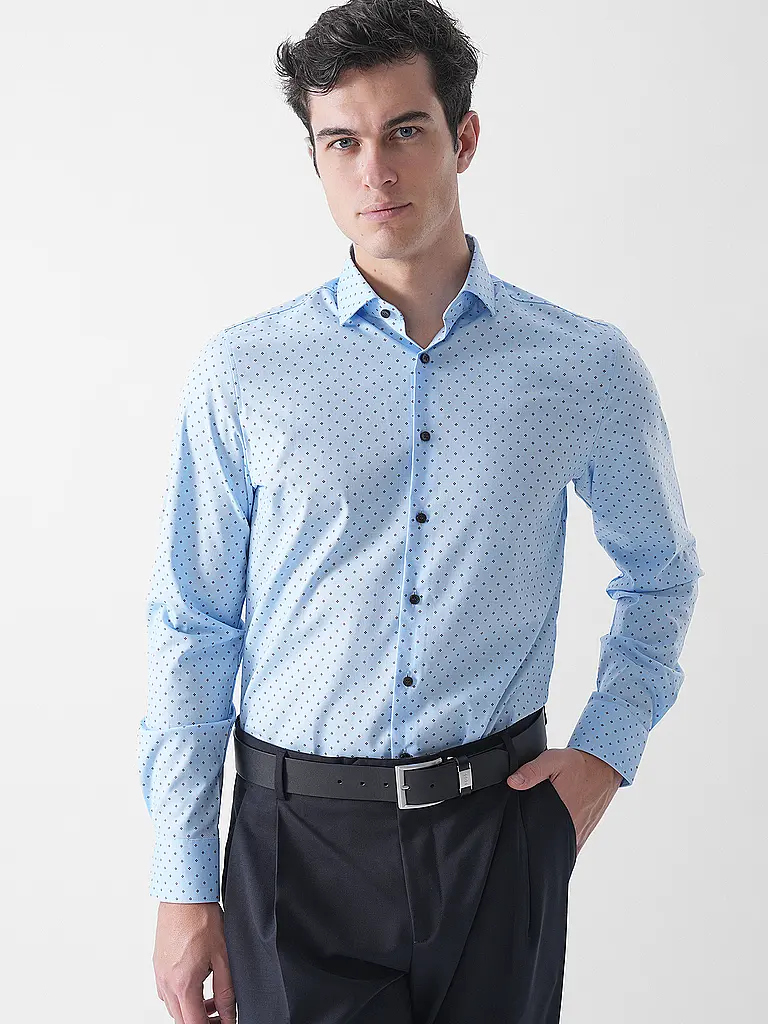 OLYMP LEVEL FIVE | Camicia Slim Fit | Blu chiaro