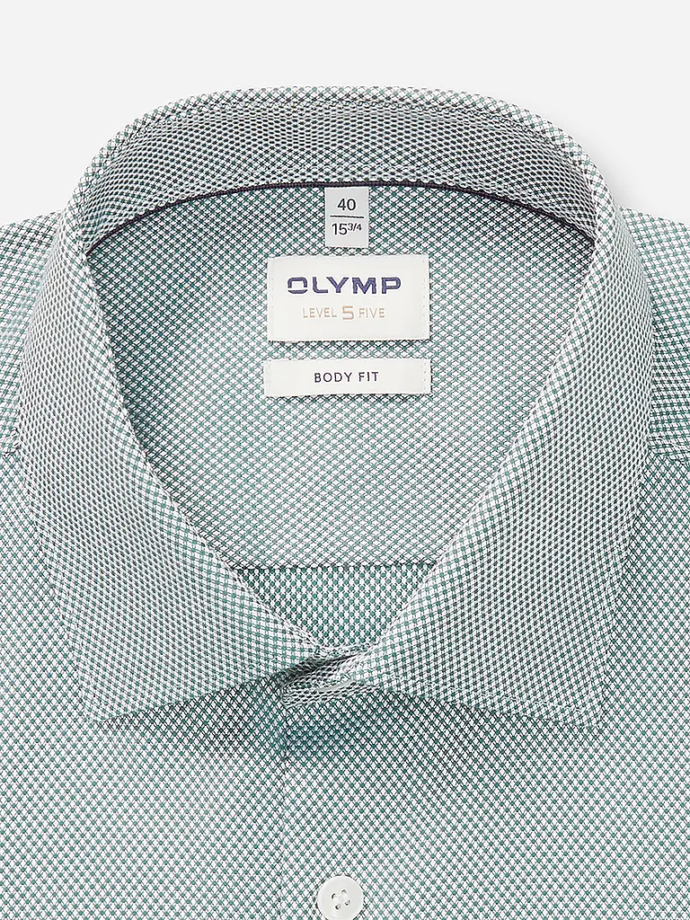 OLYMP LEVEL FIVE | Camicia Slim Fit | Verde