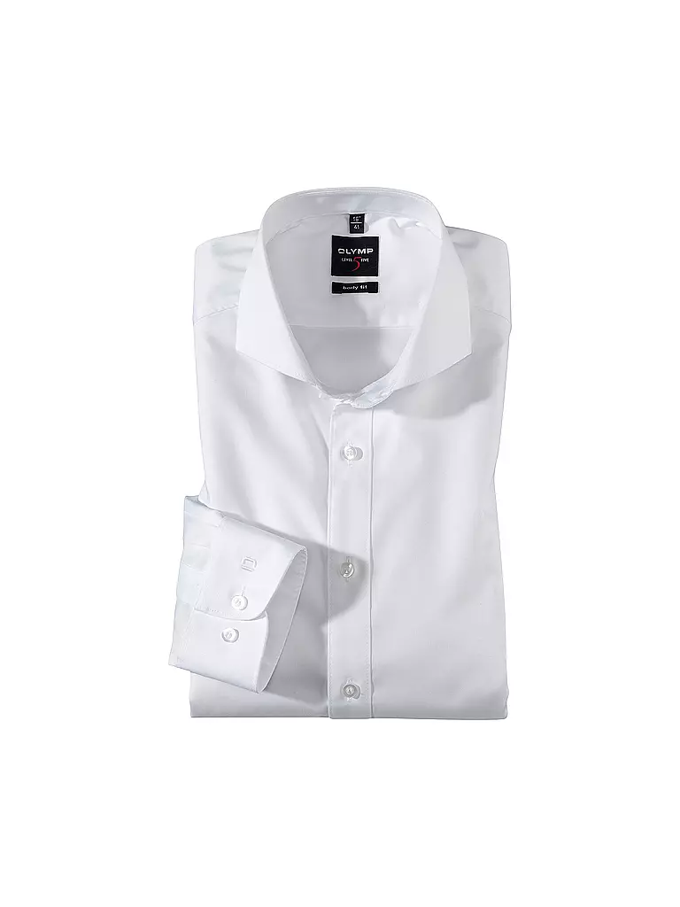 OLYMP LEVEL FIVE | Hemd Body Fit | Bianco