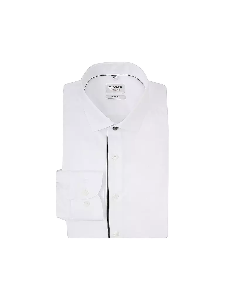 OLYMP LEVEL FIVE | Hemd Body Fit | Bianco