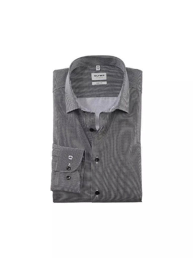 OLYMP LEVEL FIVE | Hemd Body Fit | Nero
