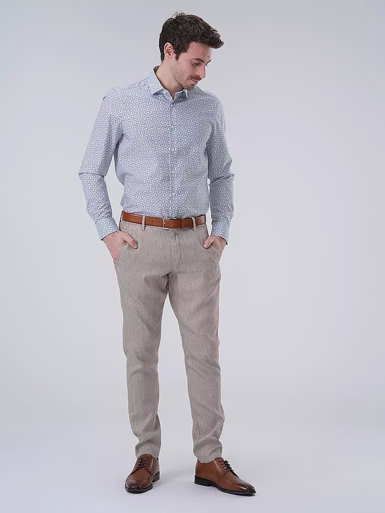 OLYMP LEVEL FIVE | Hemd Body Fit | Blu chiaro