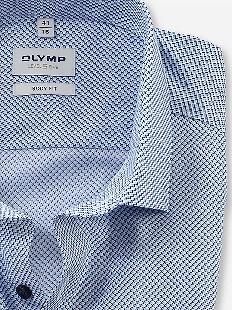 OLYMP LEVEL FIVE | Hemd Body Fit | Blu