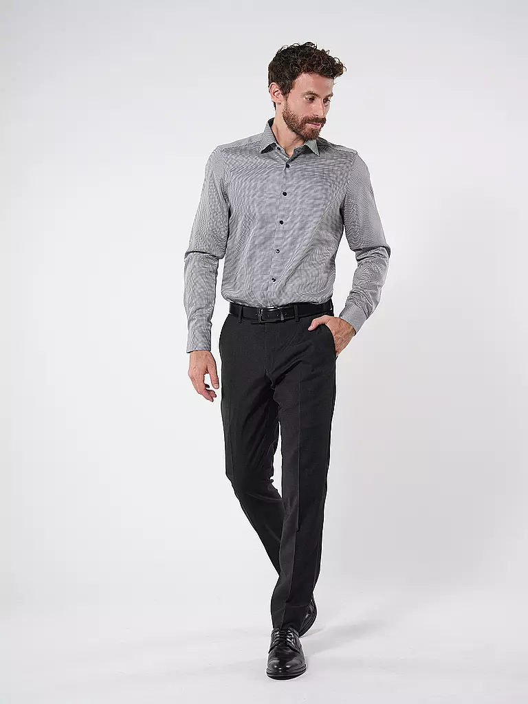 OLYMP LEVEL FIVE | Hemd Body Fit | Nero