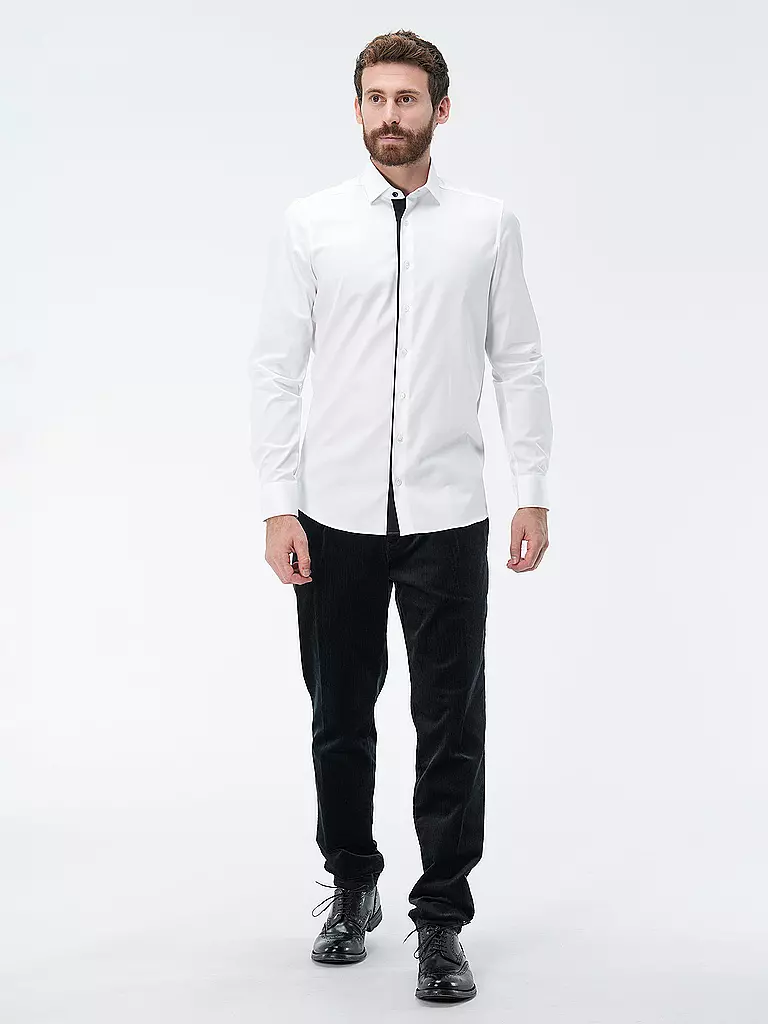 OLYMP LEVEL FIVE | Hemd Body Fit | Bianco