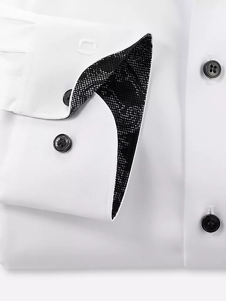 OLYMP LEVEL FIVE | Hemd Body Fit | Bianco