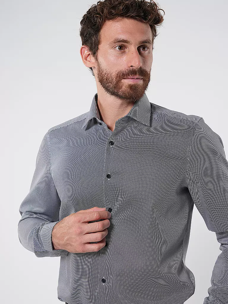 OLYMP LEVEL FIVE | Hemd Body Fit | Nero