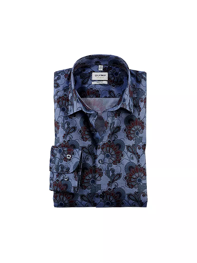OLYMP LEVEL FIVE | Hemd Slim Fit  | Blu