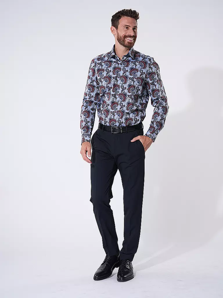 OLYMP LEVEL FIVE | Hemd Slim Fit  | Blu