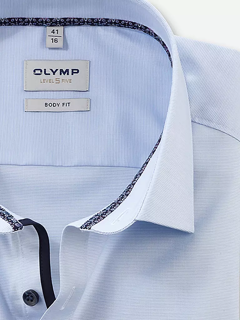 OLYMP LEVEL FIVE | Hemd Slim Fit  | Blu chiaro