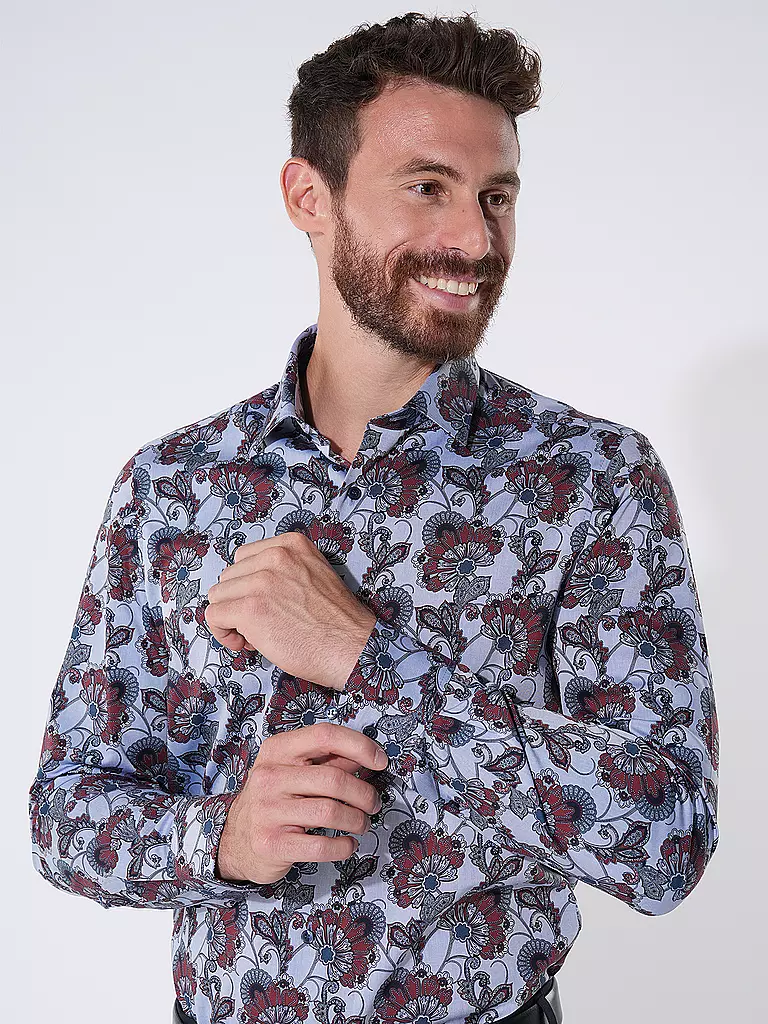 OLYMP LEVEL FIVE | Hemd Slim Fit  | Blu