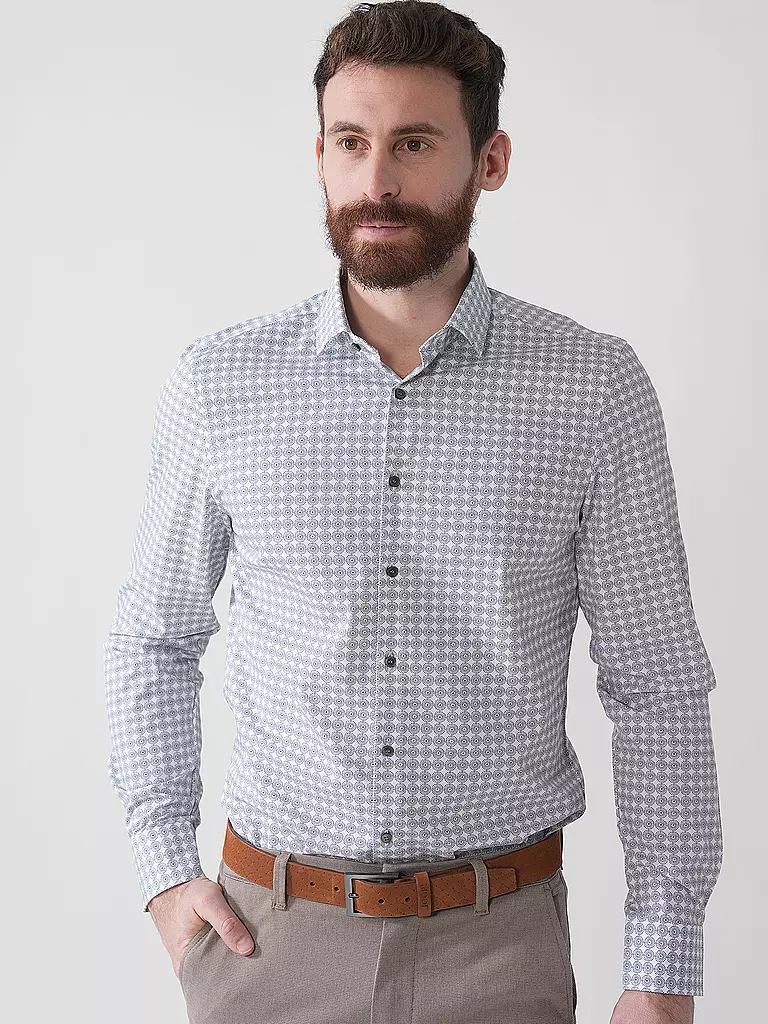 OLYMP LEVEL FIVE | Hemd Slim Fit  | Blu