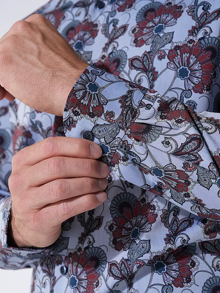 OLYMP LEVEL FIVE | Hemd Slim Fit  | Blu