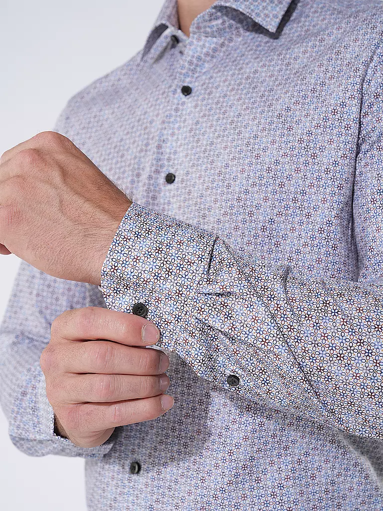 OLYMP LEVEL FIVE | Hemd Slim Fit  | Marrone