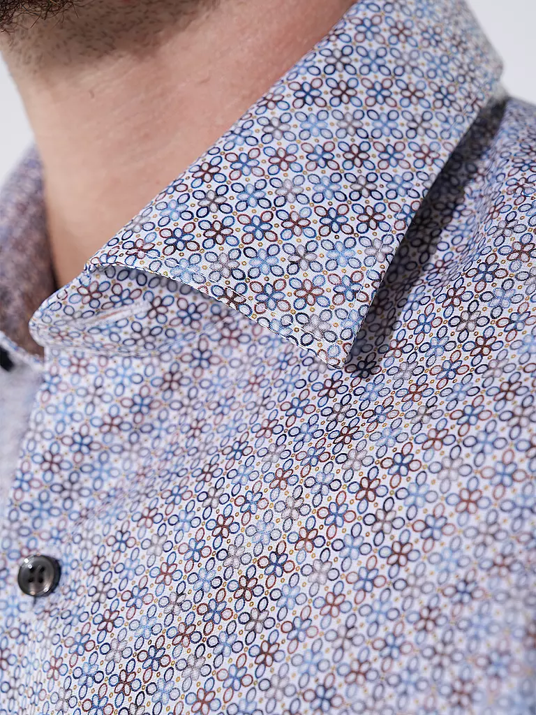OLYMP LEVEL FIVE | Hemd Slim Fit  | Marrone