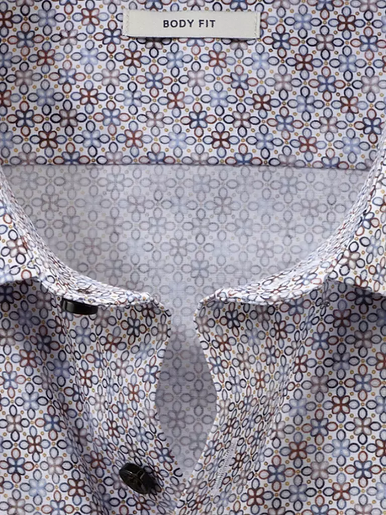 OLYMP LEVEL FIVE | Hemd Slim Fit  | Marrone