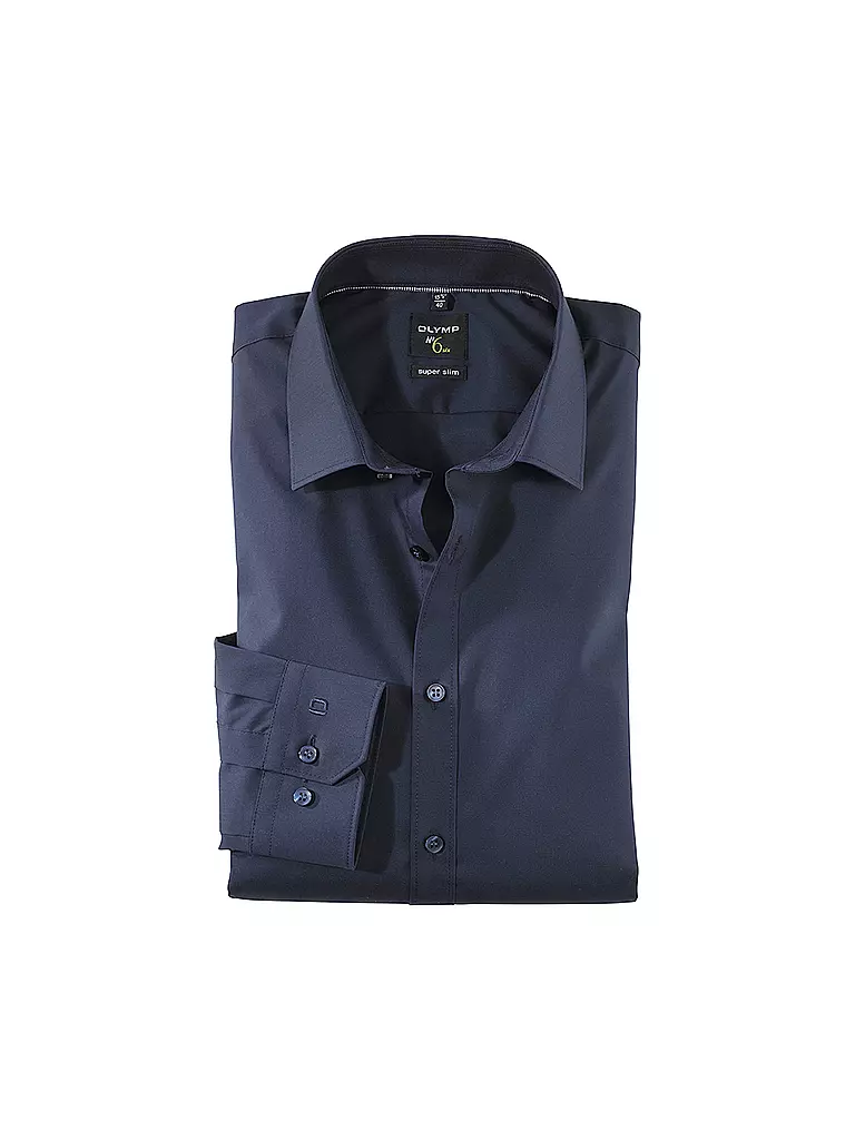 OLYMP NO.6 | Camicia business super slim | Blu