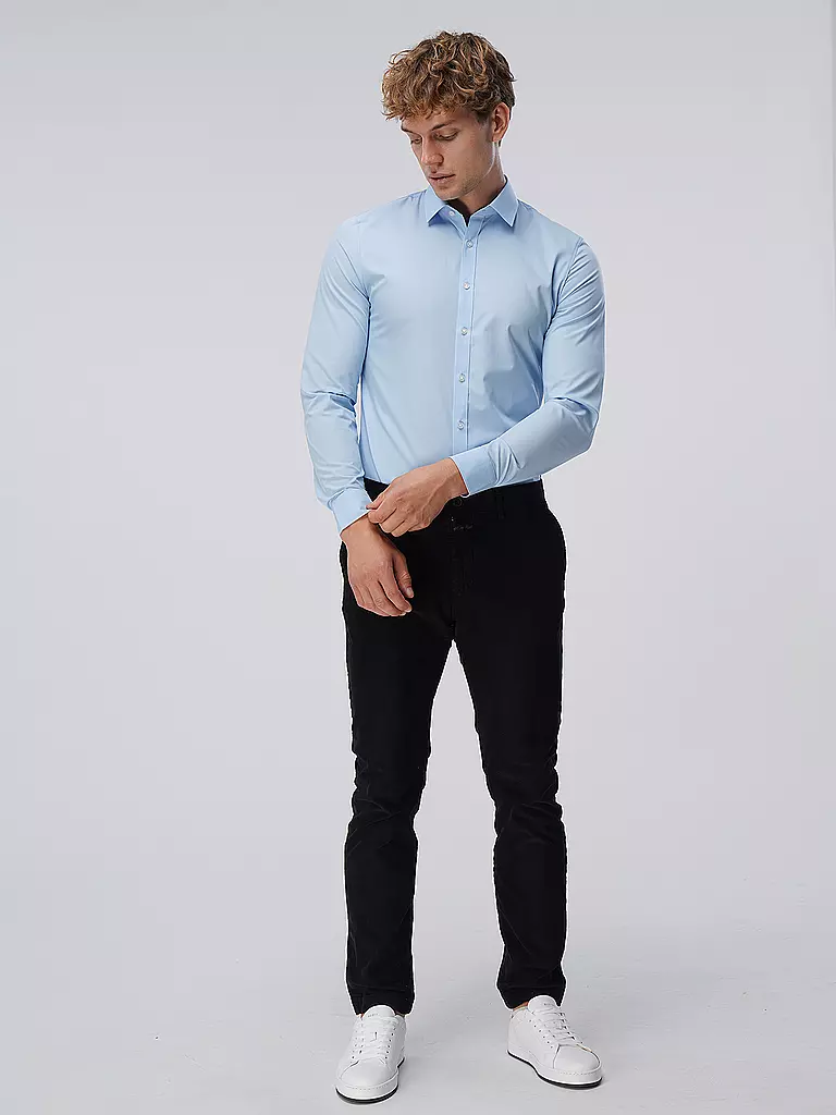 OLYMP NO.6 | Camicia business super slim | Blu